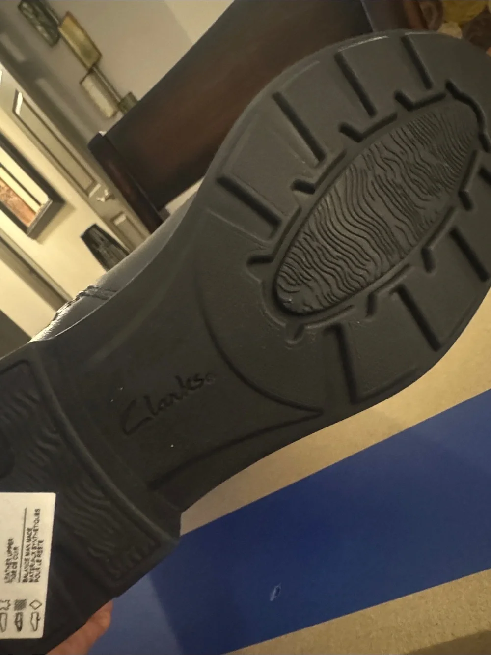 🔥Clarks Collection Leather Tall Shaft Boots- Adalynn Hope🔥BRAND NEW Size 7 ❣️